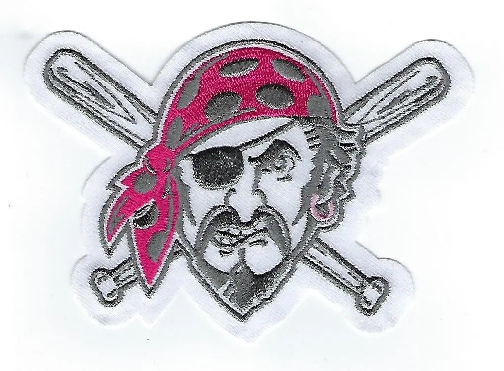 Pittsburgh Pirates Mothers Day Pink Sleeve Jersey Patch