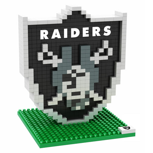 Las Vegas Raiders BRXLZ Team Logo Puzzle Set 