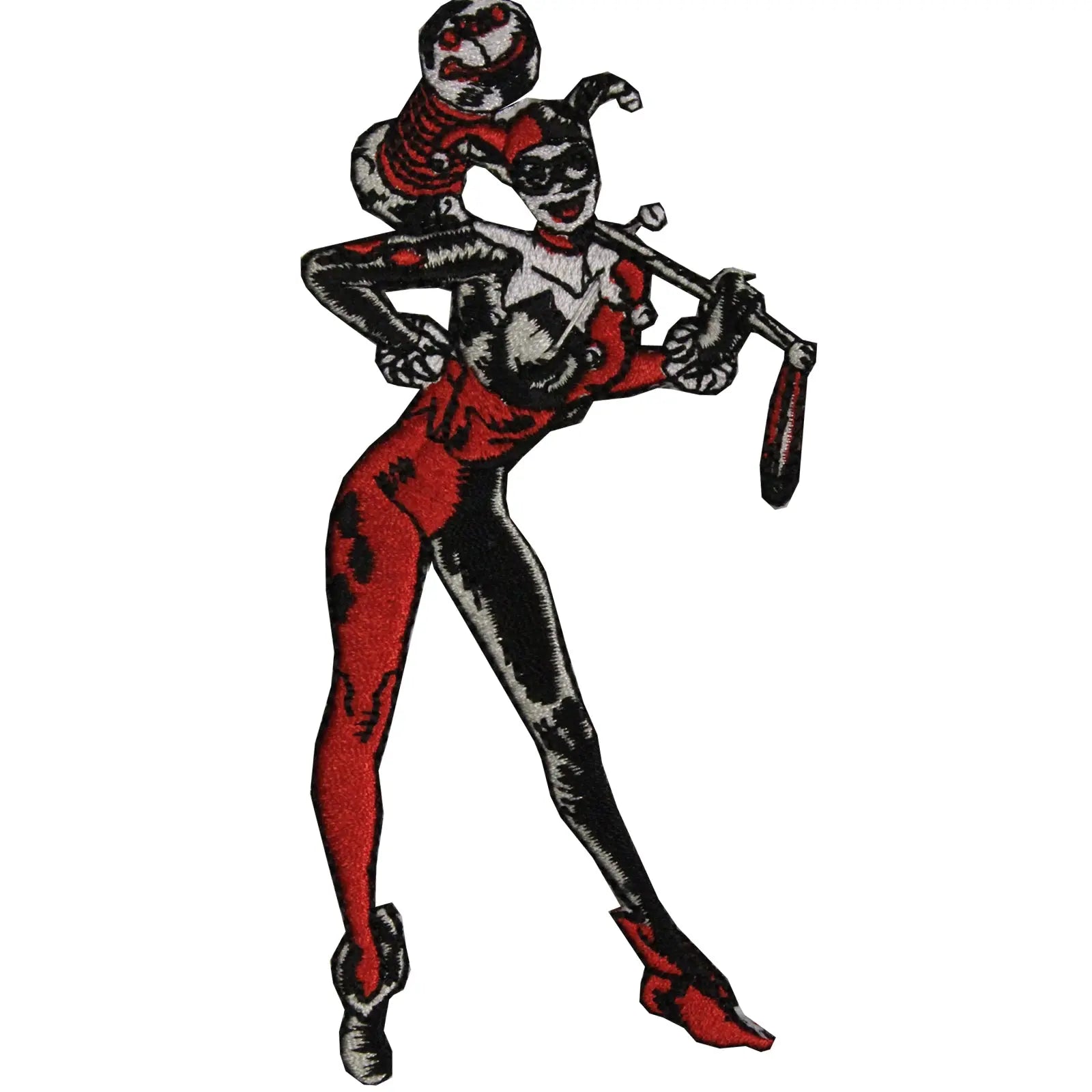 DC Comics Batman Harley Quinn Full Body iron on Applique Patch