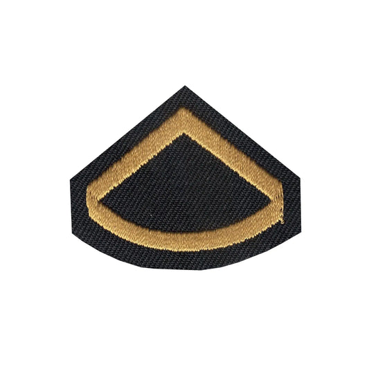 Private First Class Iron On Embroidered Patch 