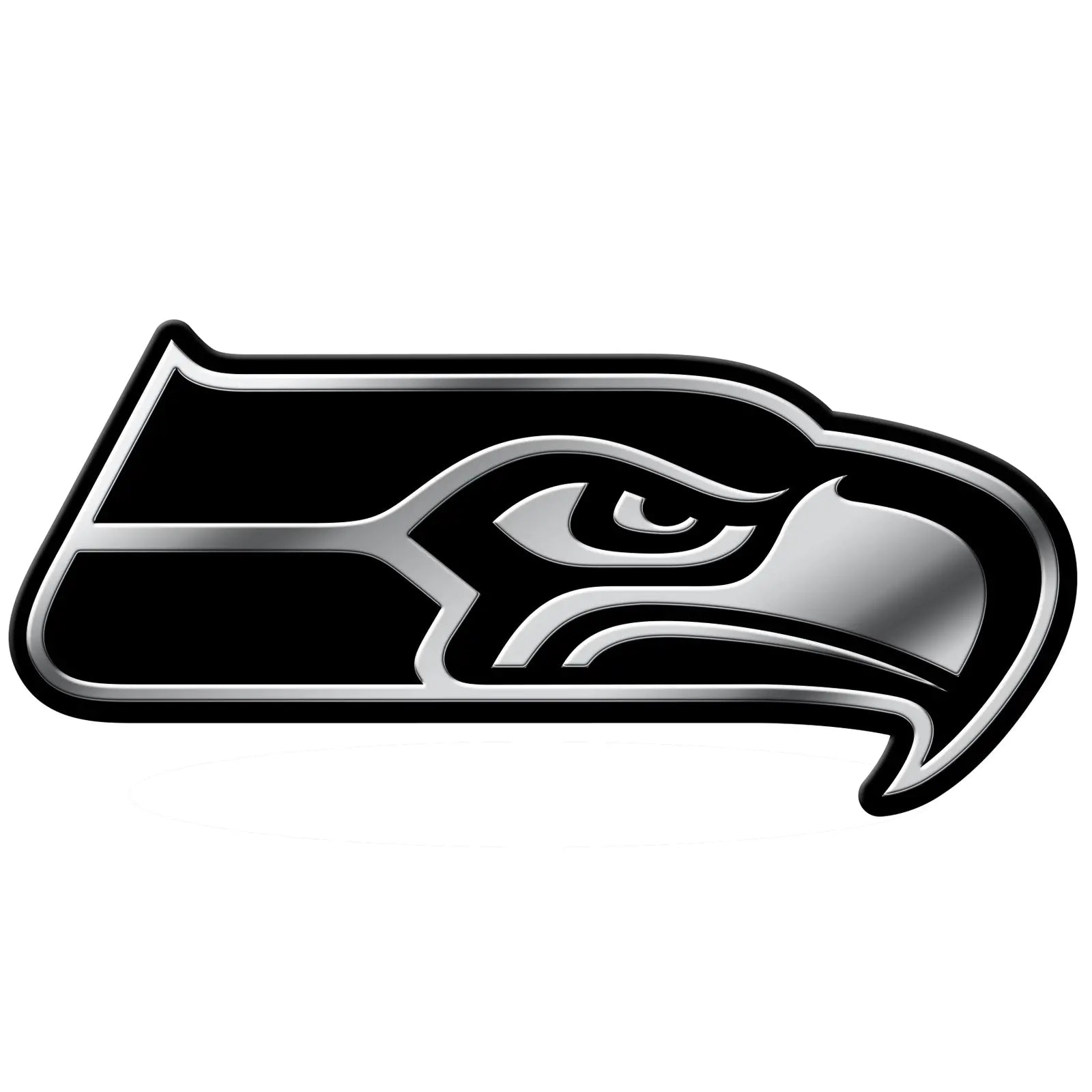 Seattle Seahawks Car 3D Chrome Auto Emblem (RICO)