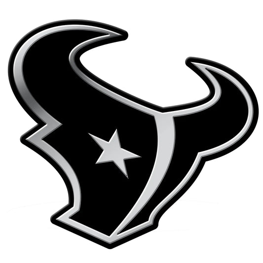 Houston Texans Car 3D Chrome Auto Emblem (RICO)