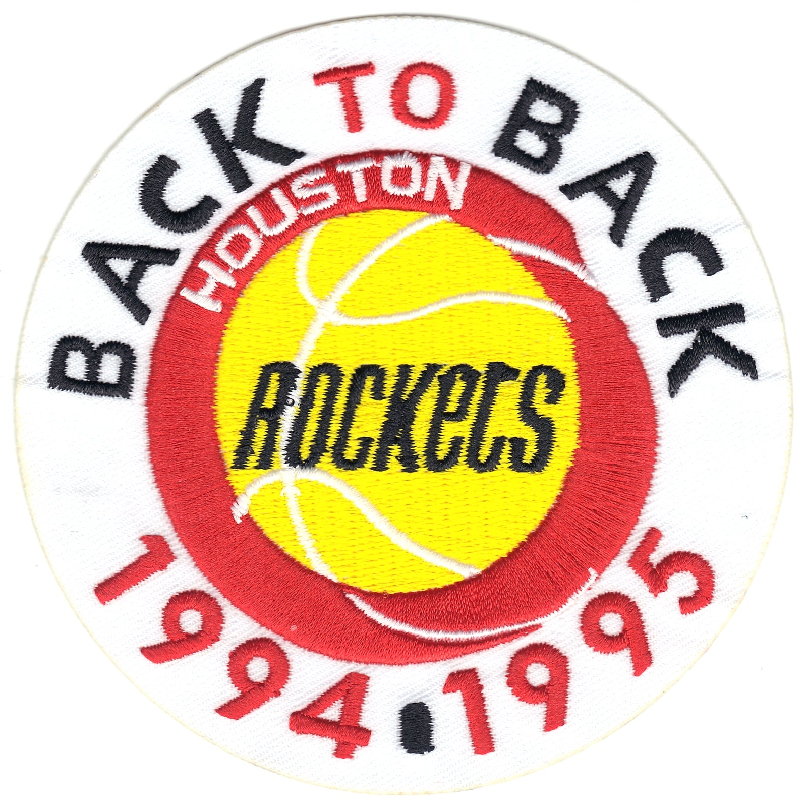 Houston Rockets Starter 1995 NBA Finals Western Conference Back To Bac –  Retrace