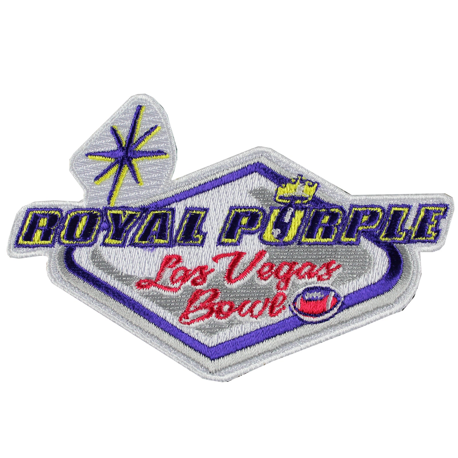 Royal Purple Las Vegas Bowl Jersey Patch (2015 Utah vs BYU)