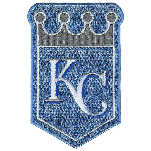 Kansas City Royals Fathers Day Blue Sleeve Jersey Patch 