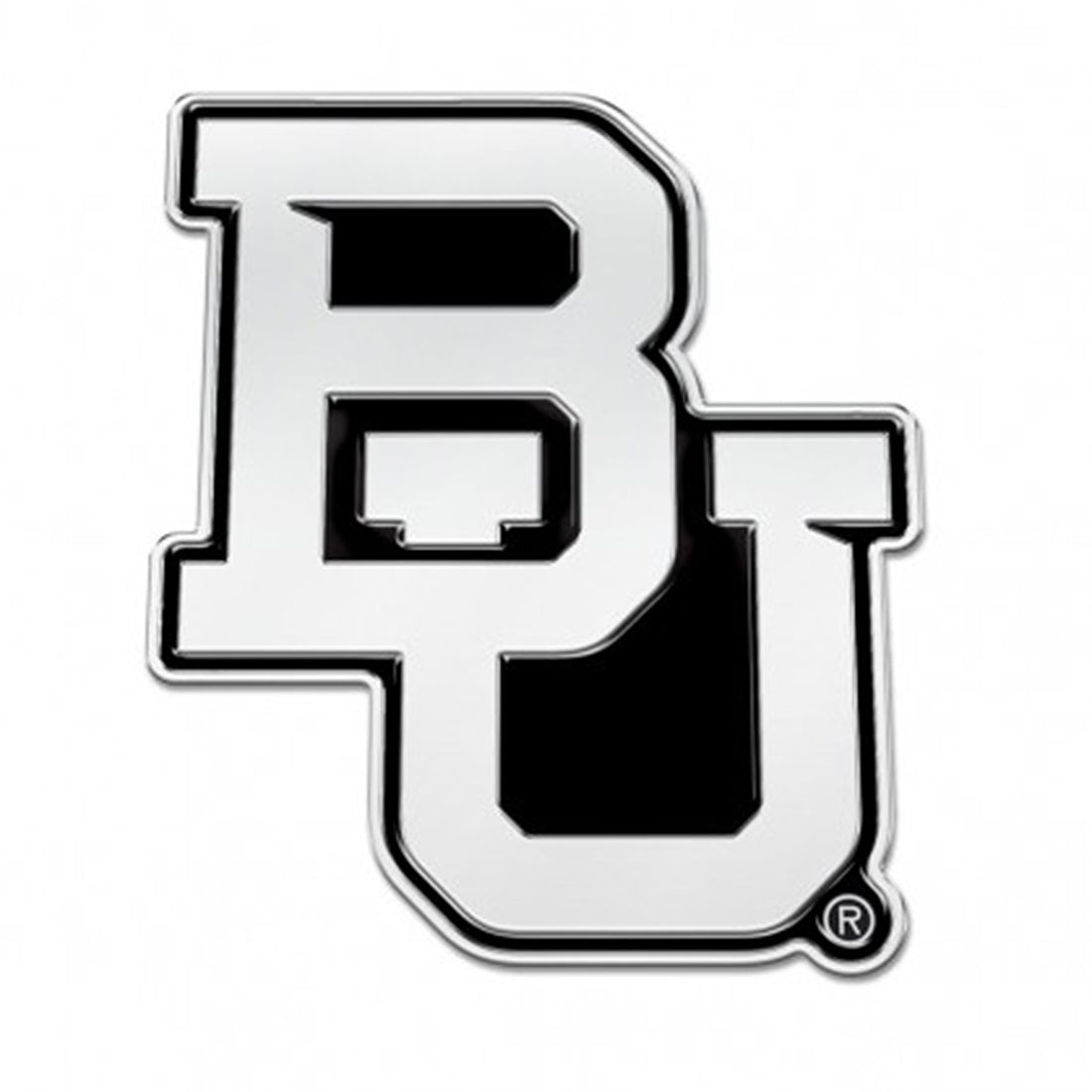 Baylor Bears University Premium Solid Metal Chrome Plated Car Auto Emblem