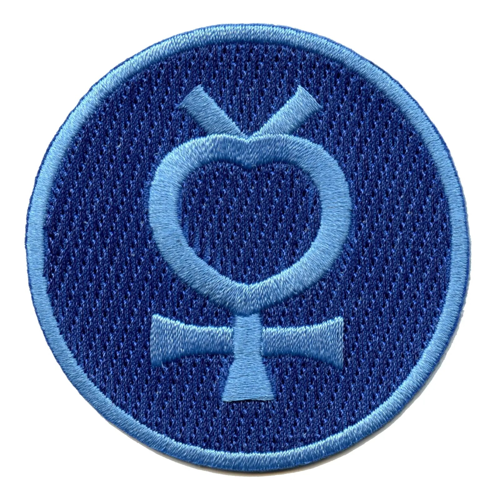 Anime Sailor Moon: Sailor Mercury Icon Embroidered Iron On Patch