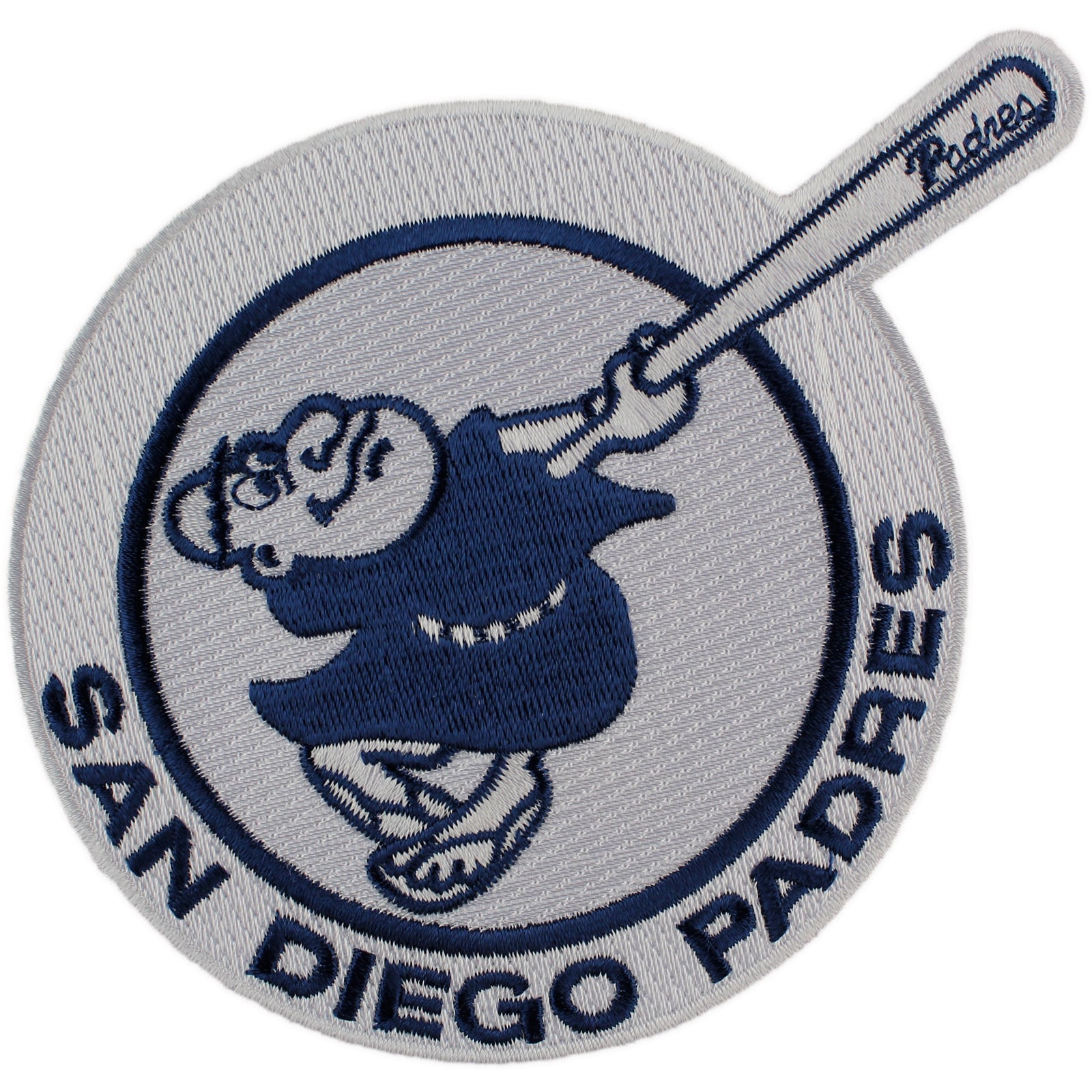 San Diego Padres SD Letters White Jersey Patch Iron or Sew on