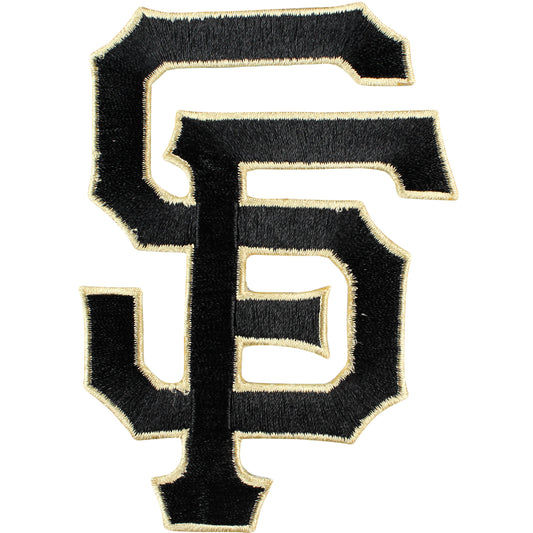 San Francisco Giants 'SF' Black Logo Alternate Sleeve Jersey Patch (2014) 