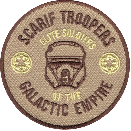 Star Wars Rogue One Scarif Trooper Elite Soldier Iron On Patch 