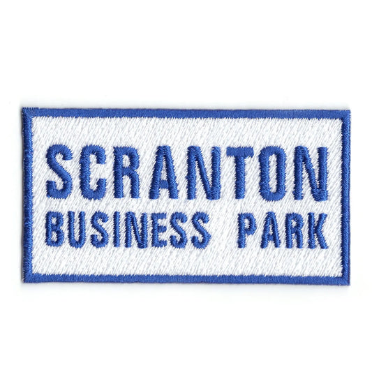Scranton Business Park Office Building Sign Iron On Patch