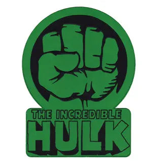 The Incredible Hulk Logo X-Large Logo Iron on Patch