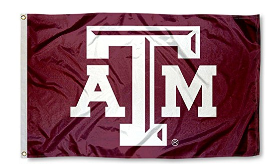 Texas A&M Aggies Team Logo Flag 3' X 5'
