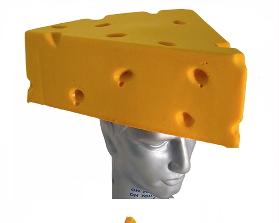Green Bay Packers Cheese Head Foam Head
