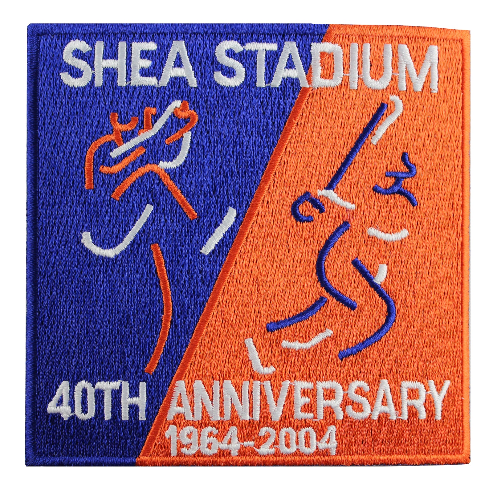 New York Mets Shea Stadium 40th Anniversary Patch (2004)