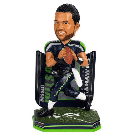 Seattle Seahawks Russell Wilson #3 Name and Number Bobblehead 