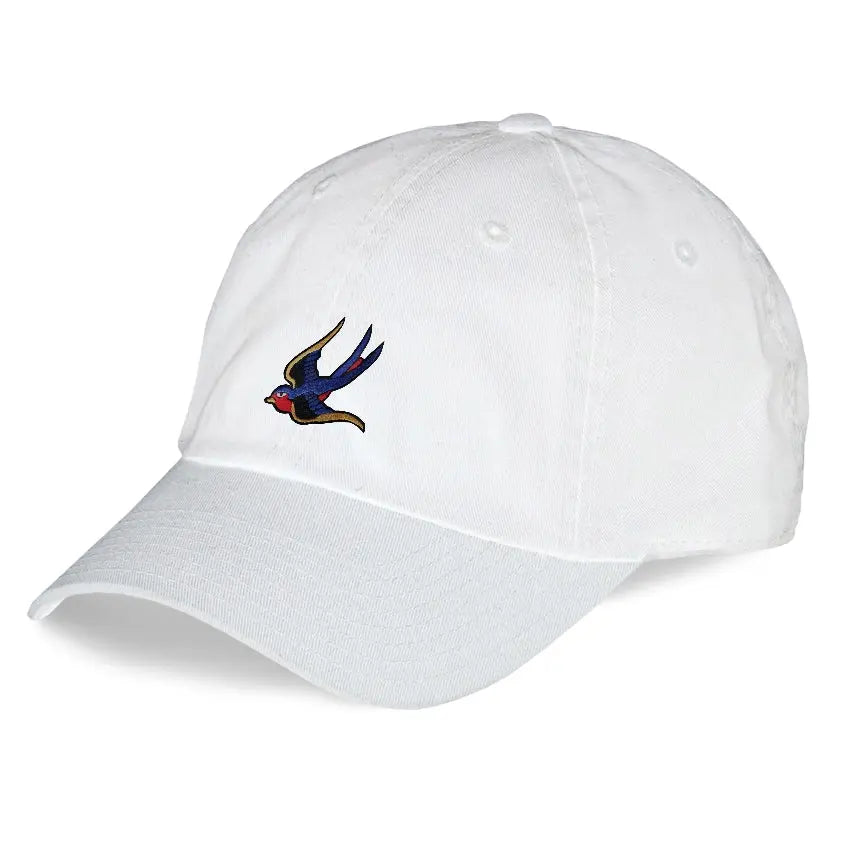 Sparrow Dad Hat Embroidered Curved Adjustable Baseball Cap 