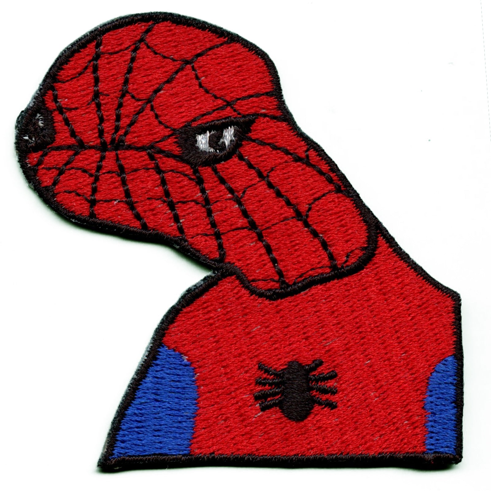 Spoderman Emoji Meme Iron On Embroidered Patch 