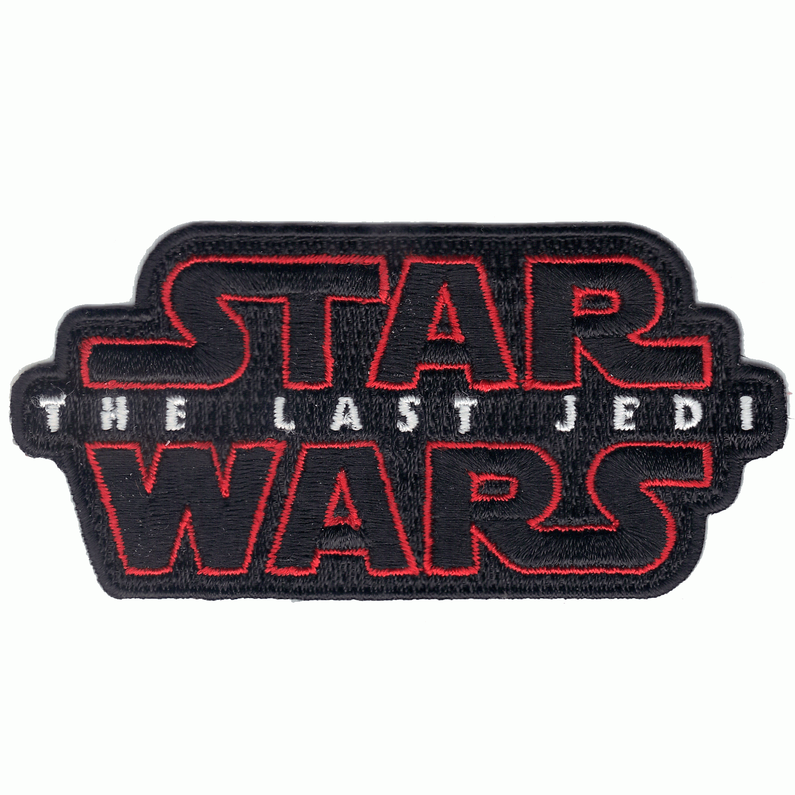 Star Wars 'The Last Jedi' Script Logo Iron On Patch