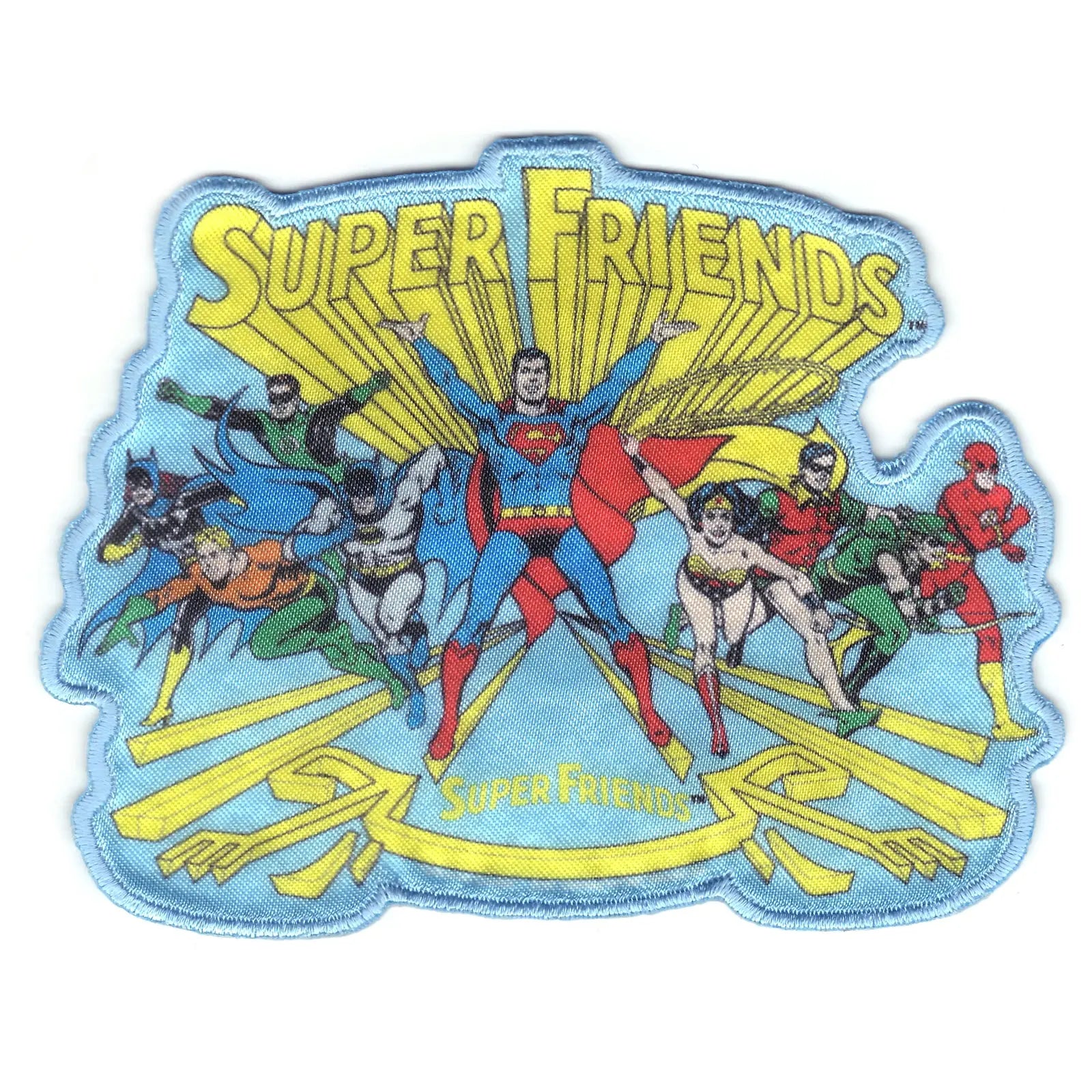 Dc Comics Super Friends Iron on Patch