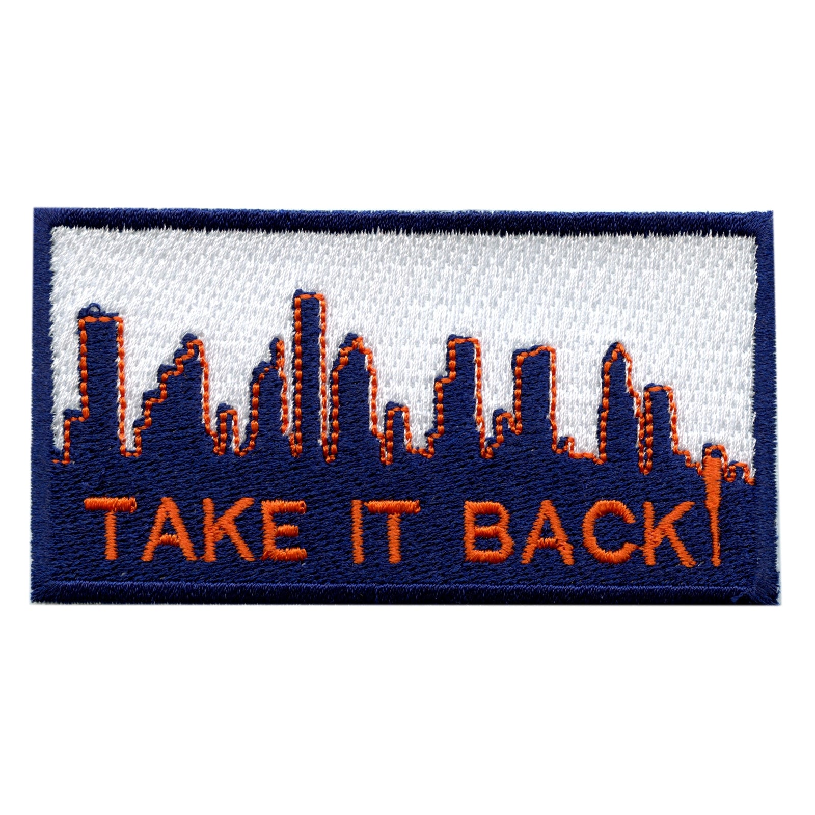 Houston Baseball Team Parody "Take It Back" Embroidered Iron on Patch
