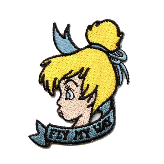 Tinkerbell Fly My Way Disney Iron on Patch 