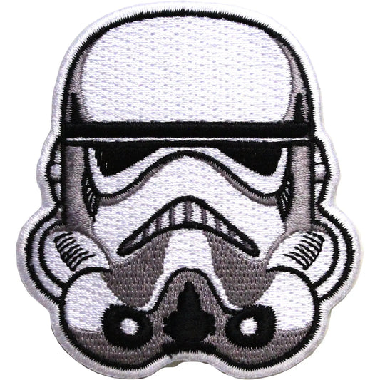 Star Wars Official Stormtrooper Helmet Iron On Patch 