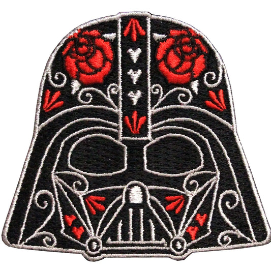 Star Wars Official Darth Vader Helmet Iron On Patch (Alt) 