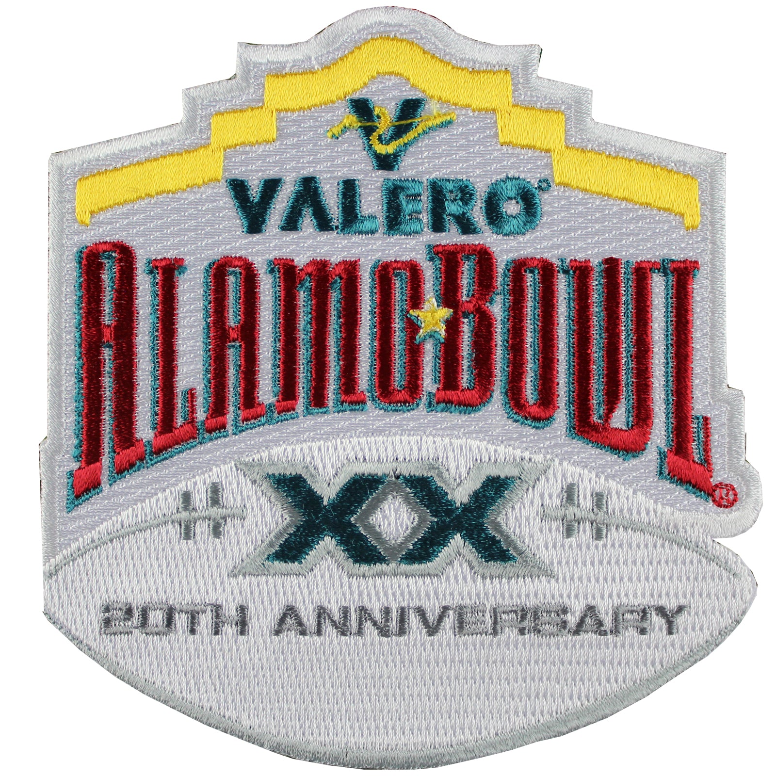2012 Valero Alamo Bowl Patch 20th Anniversary (San Antonio)