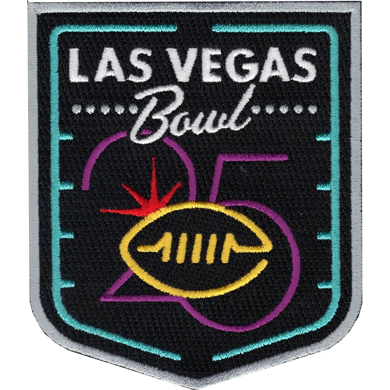 2016 Las Vegas Bowl 25 Years Jersey Patch Houston Cougars vs San Diego St