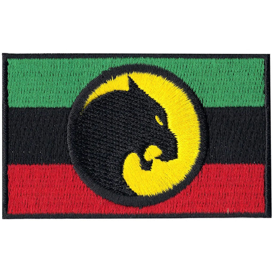 Wakanda Flag Embroidered Iron on Patch (ALT) 