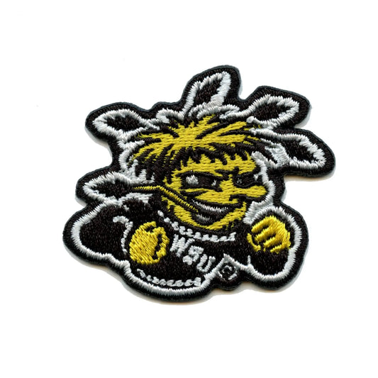 Wichita State Shockers Mascot Logo Iron On Embroidered Patch
