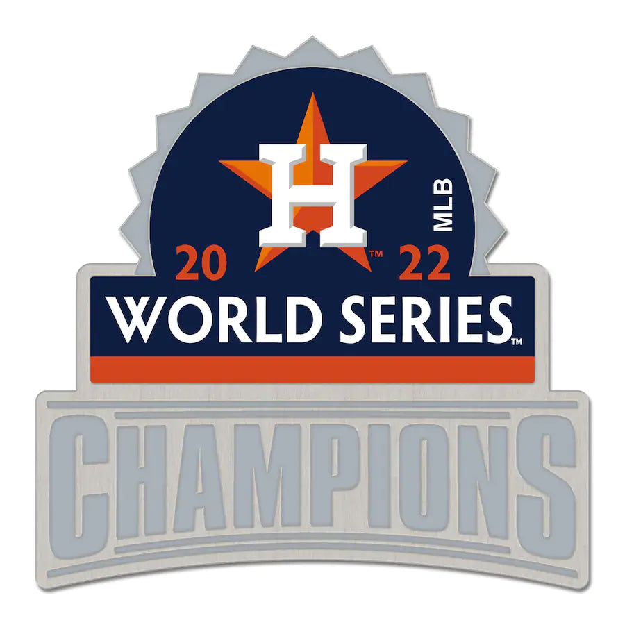 2022 MLB World Series Champions Houston Astros Lapel Pin – Patch Collection