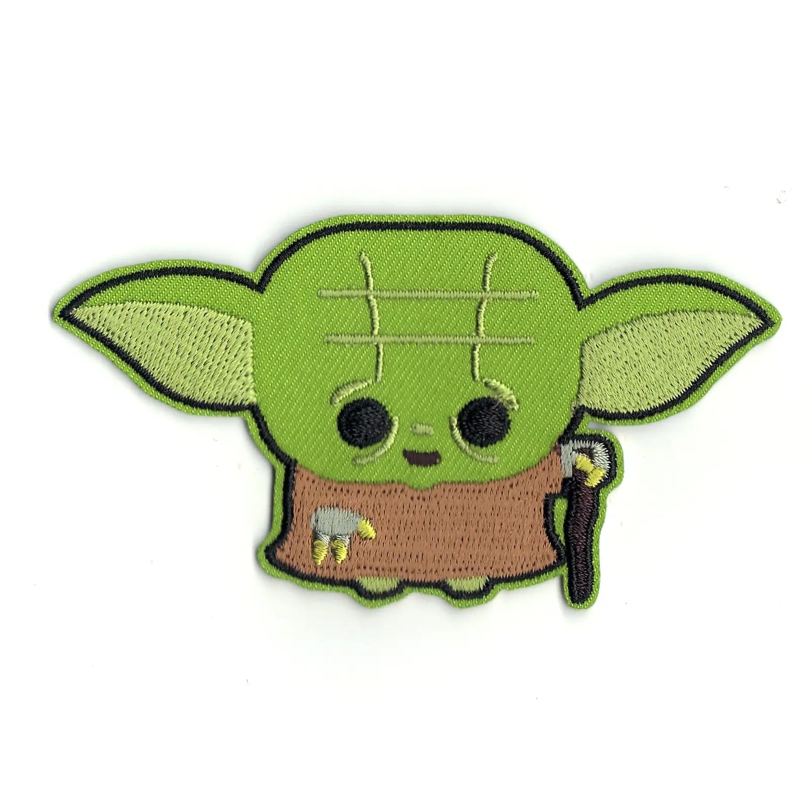 Star Wars The Phantom Menace Master Yoda Emoji Logo Iron on Patch