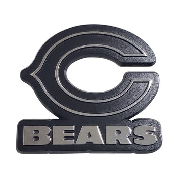 Chicago Bears Premium Solid Metal Chrome Plated Car Auto Emblem