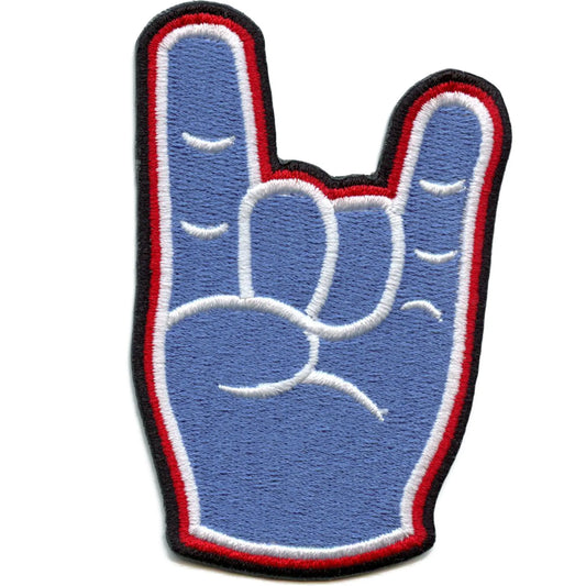 Houston Foam Finger Patch Sport Football Team Embroidered Iron On