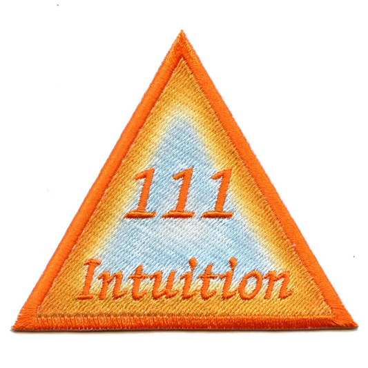 111 Angel Numbers Patch Intuition Mythology Psychic Embroidered Iron On