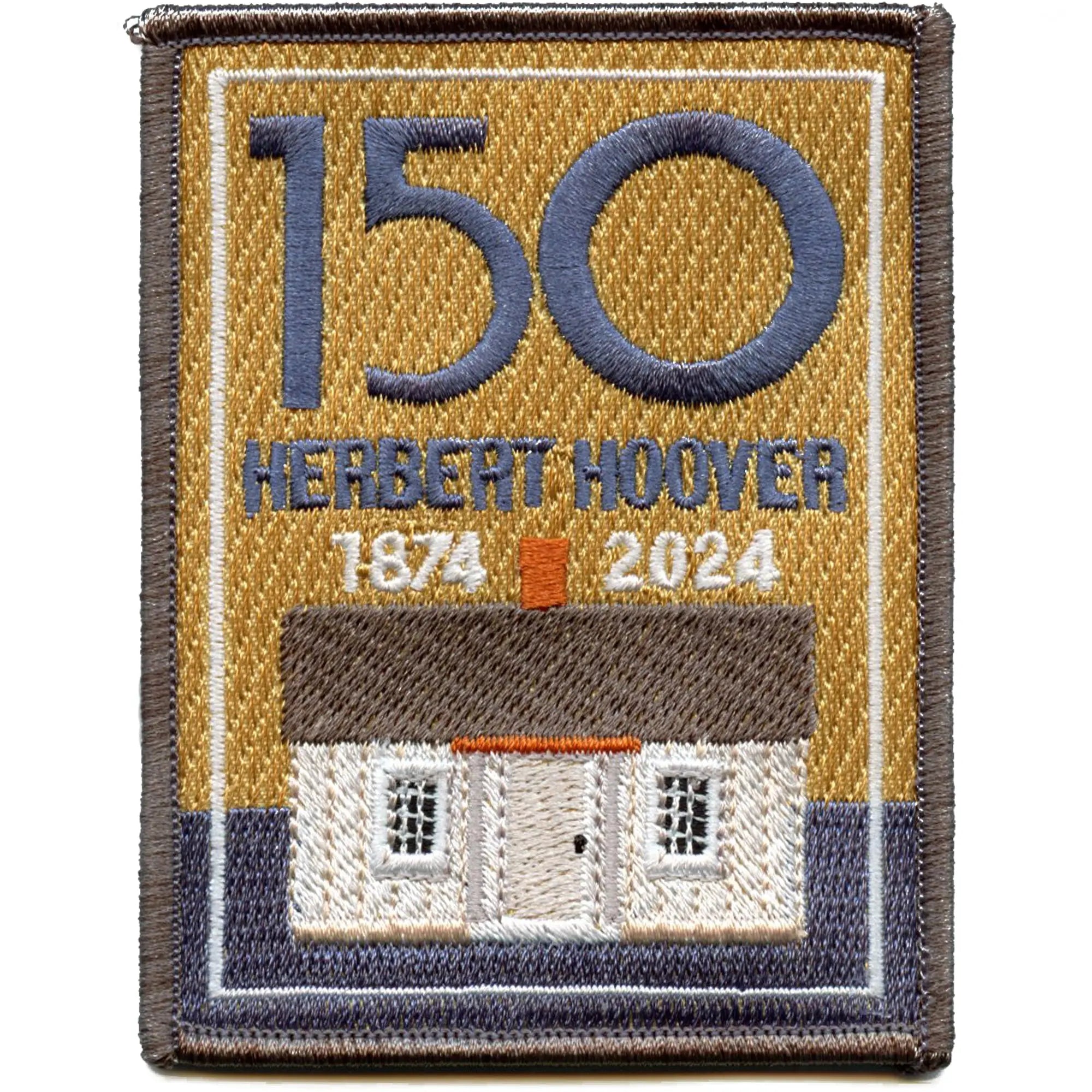 150 Herbert Hoover Patch Ingénieur Président Homme d'État Brodé Thermocollant