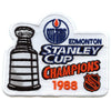 1988 NHL Stanley Cup Final Champions Edmonton Oilers Jersey Patch