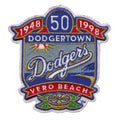 1998 Los Angeles Dodgers 50th Anniversary Jersey Patch Vero Beach