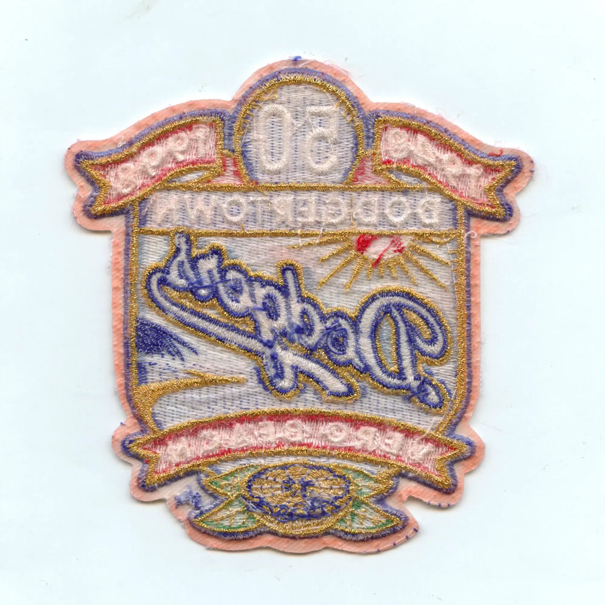 1998 Los Angeles Dodgers 50th Anniversary Jersey Patch Vero Beach