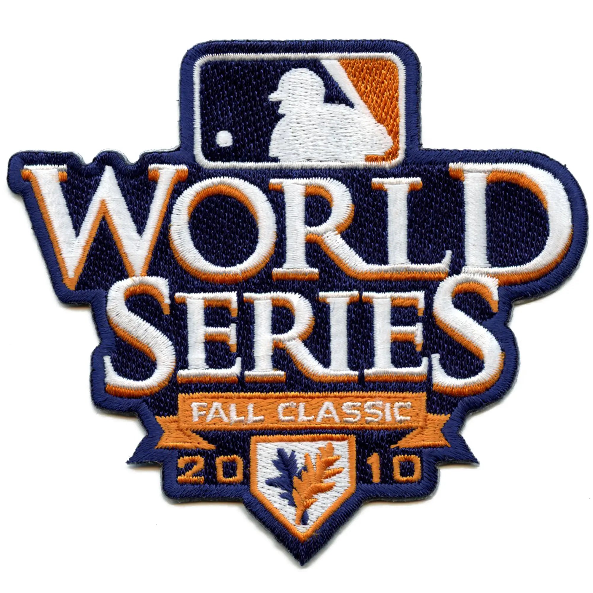 2010 MLB World Series Logo Jersey Sleeve Patch Fall Classic ( Blue Border)