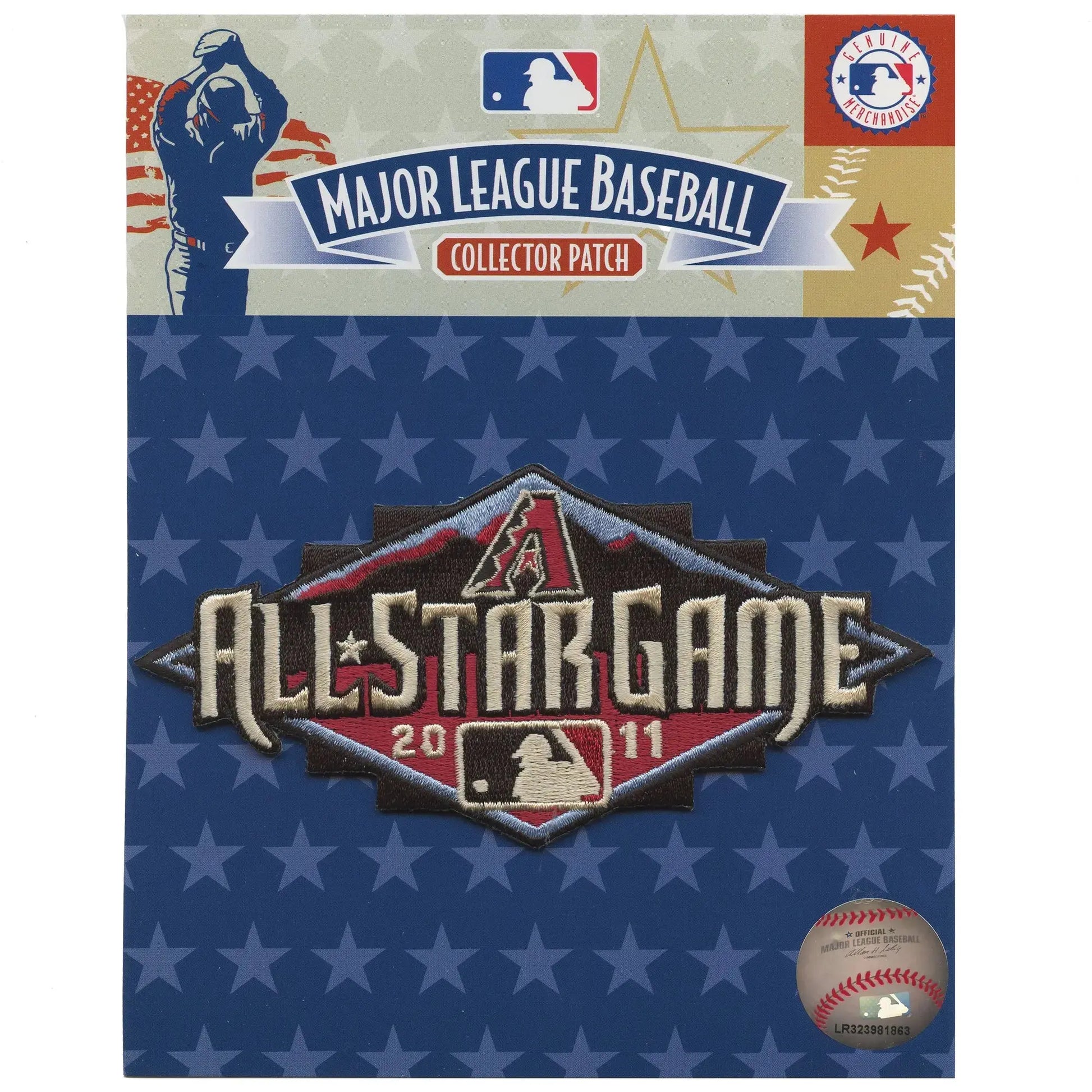 2011 MLB All-star Game Jersey Patch Arizona Diamondbacks