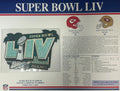 2020 NFL Super Bowl 54 LIV Willabee & Ward Patch Kansas City Chiefs Vs. San Francisco 49ers