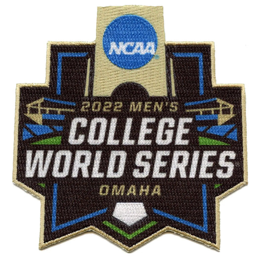 2022 NCAA Men's College World Series Omaha Jersey Patch Ole Miss Oklahoma