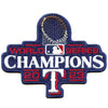2023 MLB World Series Champions Texas Rangers Jersey Patch