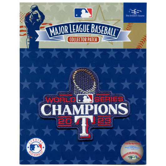 2023 MLB World Series Champions Texas Rangers Jersey Patch
