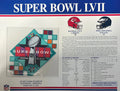 2023 NFL Super Bowl 57 LVII Willabee & Ward Patch Kansas City Chiefs vs. Philadelphia Eagles