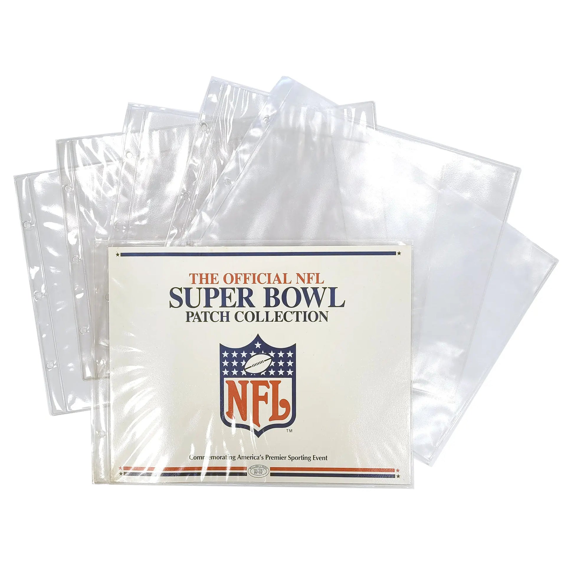 The Official NFL Super Bowl Patch Collection Wallabee & Ward Binder Stater Kit