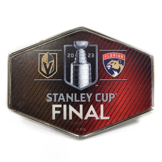 2023 NHL Stanley Cup Final Dueling Pin Florida Panthers Las Vegas Golden Knights